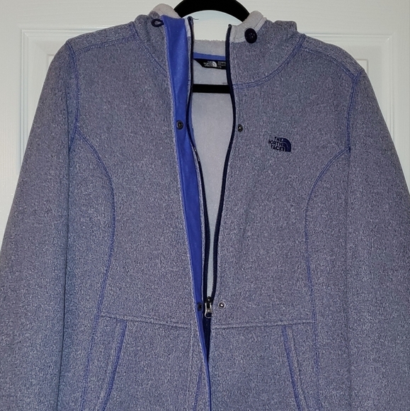 THE North Face Insulated Zip Front Hoodie Jacket Size Large - Picture 3 of 6